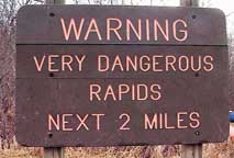 river warning